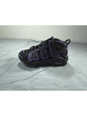 Nike Shoes Boys Six Youth Black Sneakers Air More Tempo Action Grape